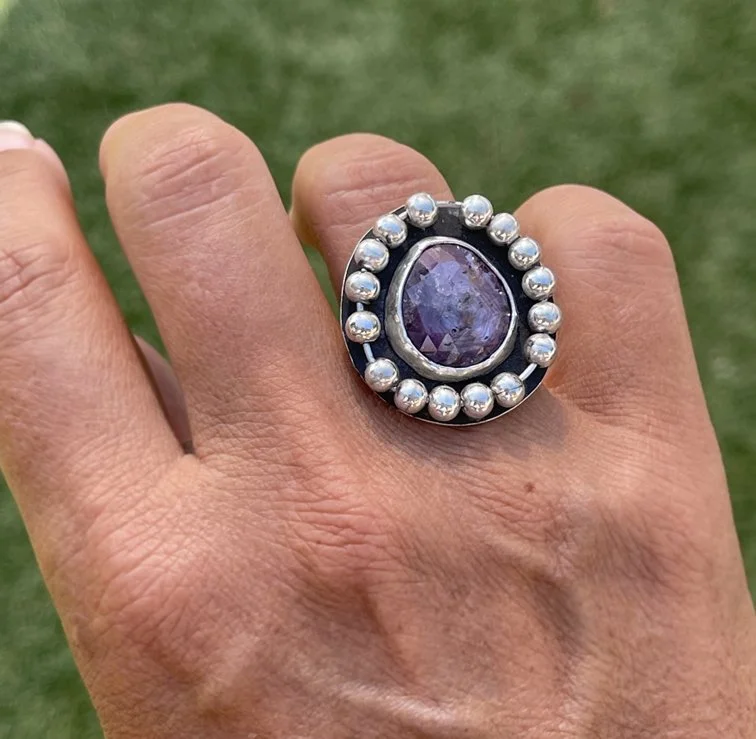 Calming Fidget Gemstone Ring Nana s Jewelry